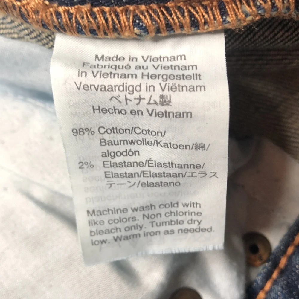 NWT J. Crew Mercantile Flex Slim Distress Jeans Size 32x30